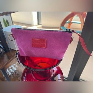 Parker Thatch Little Buddy pink suede